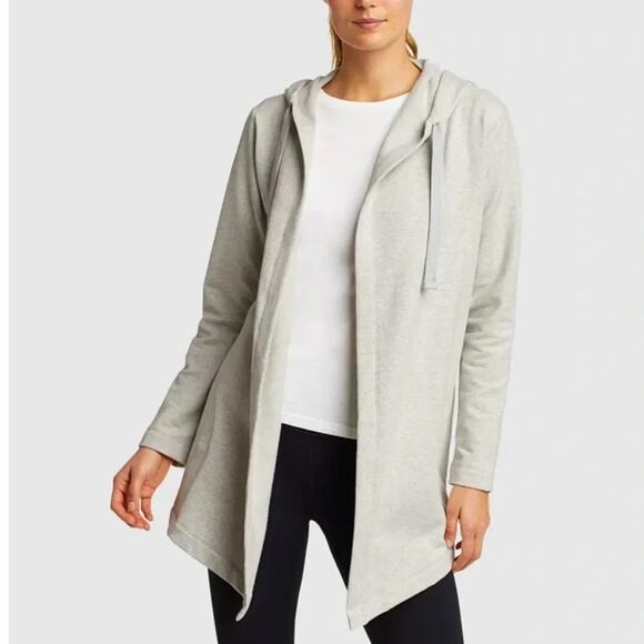 Eddie Bauer Tops - Eddie Bauer Womens Cardigan Hoodie pockets activewear Costal Grandma Cozycore